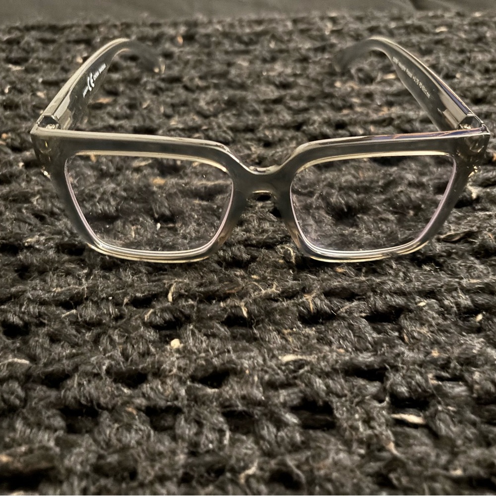 Stylish Black and Gray Women's Glasses